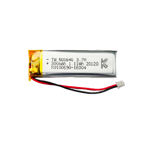 리튬폴리머 배터리 3.7V, 300mAh, KC인증