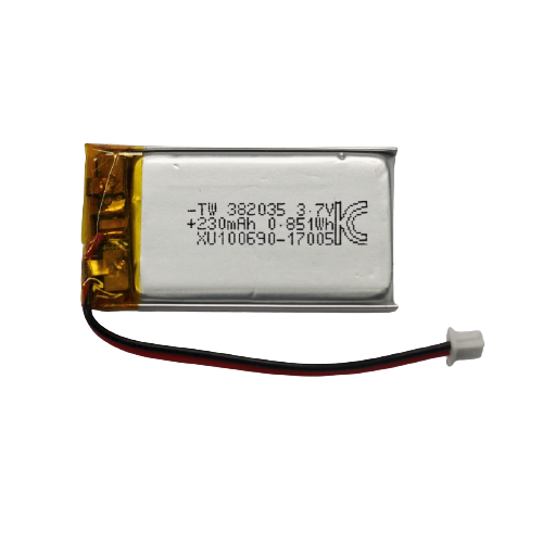 리튬폴리머 배터리 3.7V, 230mAh, KC인증