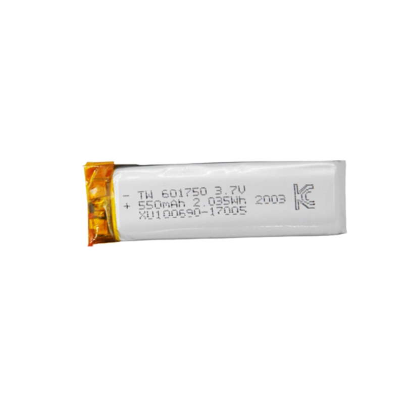 리튬폴리머 배터리, 3.7V , 550mAh, KC인증