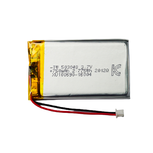 리튬폴리머 배터리 3.7V, 750mAh, KC인증