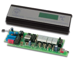 Temperature Sensor With LED Display