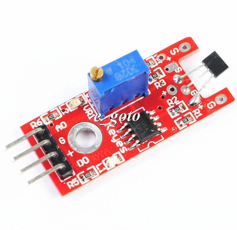 아두이노용 선형 자기 Holzer 센서 / KEYES linear magnetic Holzer sensor KY-024FOR ARDUINO