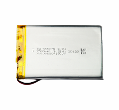 리튬폴리머 배터리 3.7V ,2500mAh , KC 인증